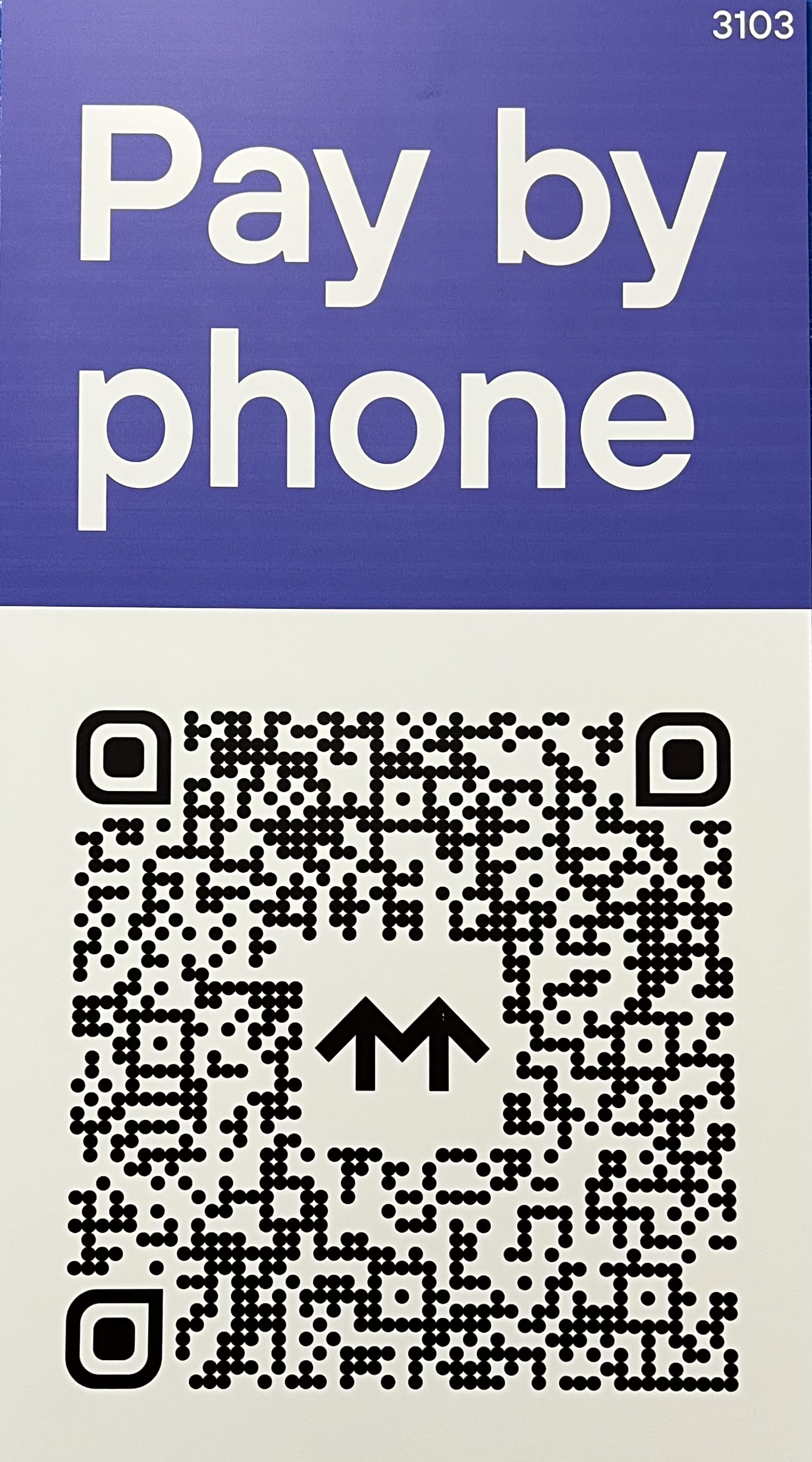 Metropolis parking QR code